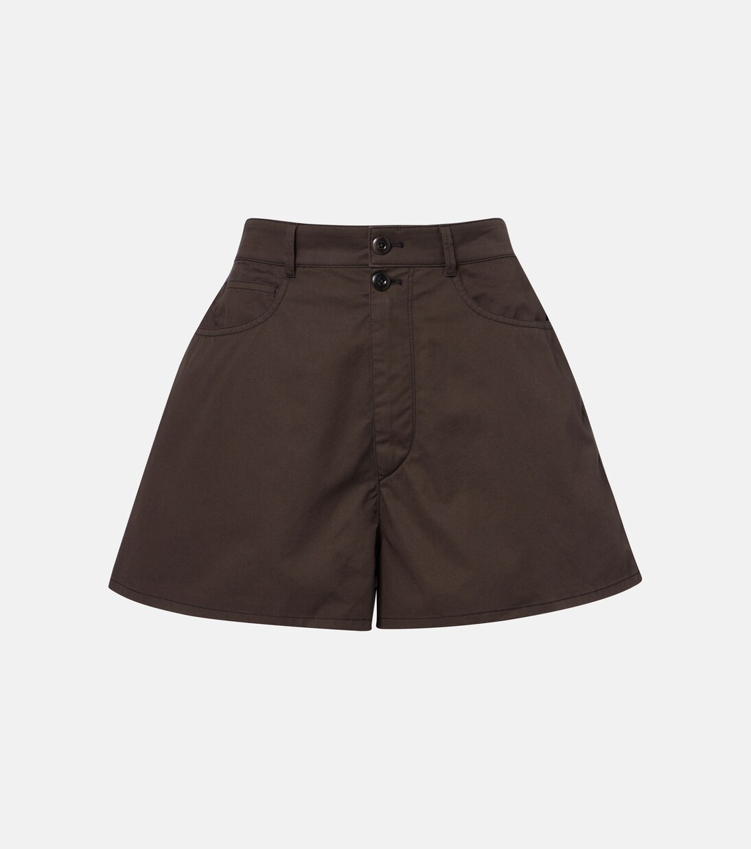 Cotton twill shorts | Lemaire