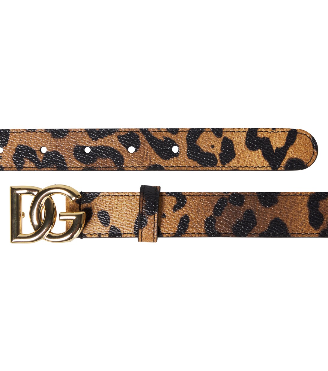 DG leopard-print belt | Dolce&Gabbana Kids