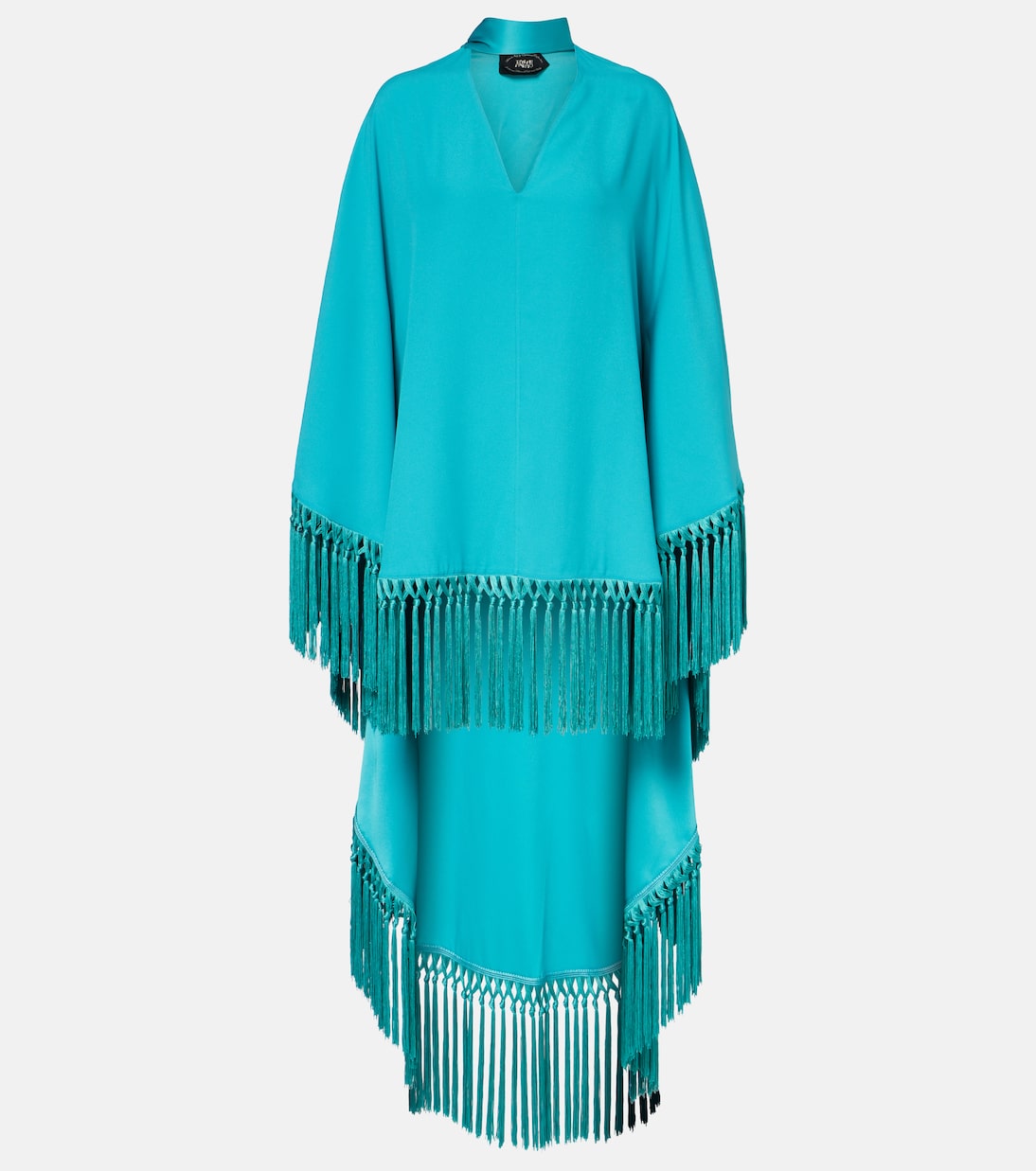 Cecil fringed crêpe cady kaftan | Taller Marmo