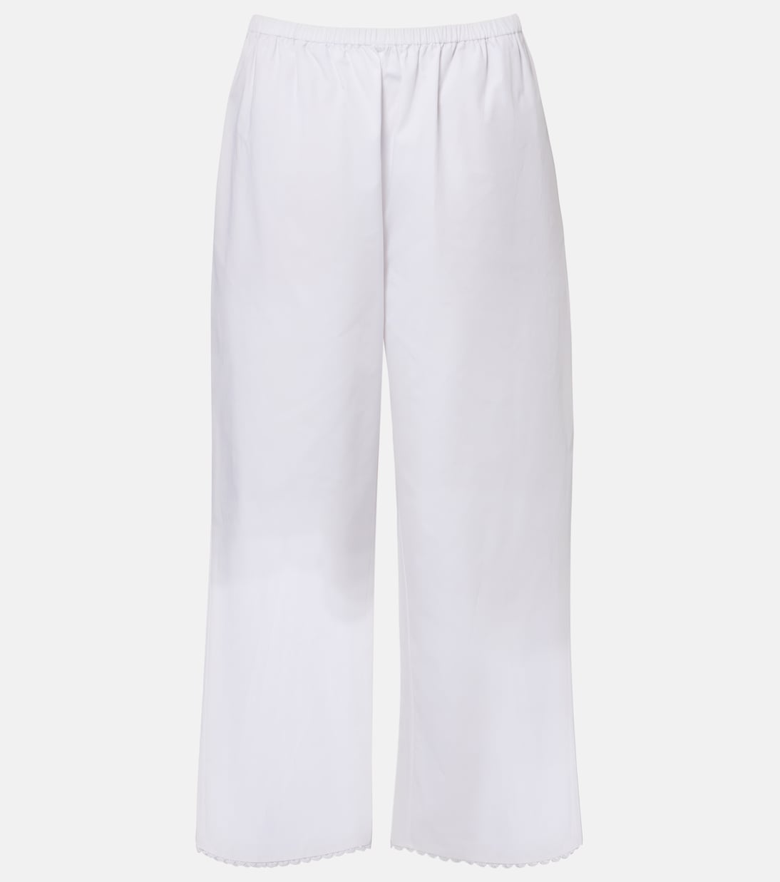 Weite Hose aus Baumwollpopeline | Róhe
