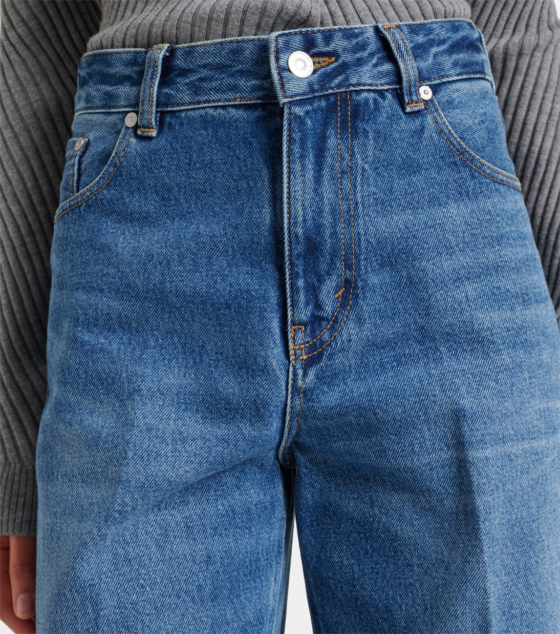 High-rise wide-leg jeans  | Victoria Beckham