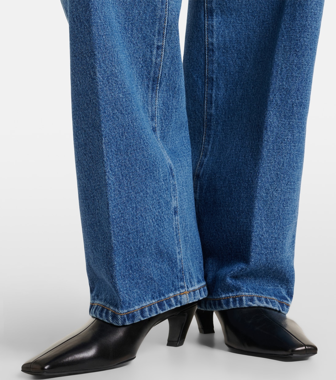 High-rise wide-leg jeans  | Victoria Beckham