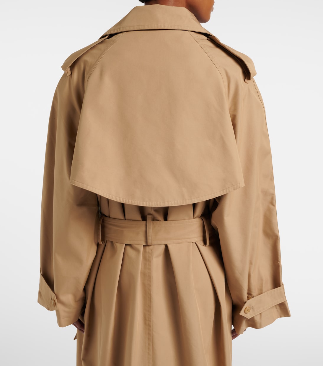 Trench Riva in cotone oversize | The Frankie Shop