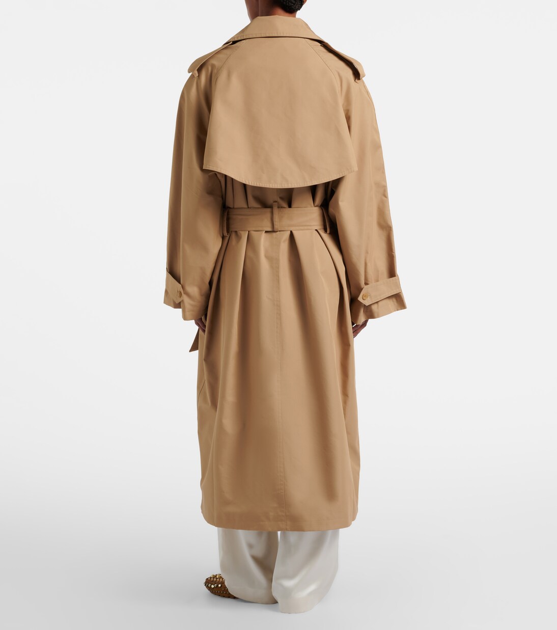 Trench Riva in cotone oversize | The Frankie Shop