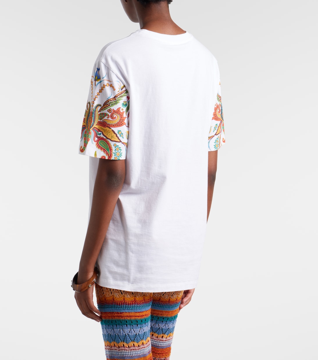 Bedrucktes T-Shirt aus Baumwolle | Etro