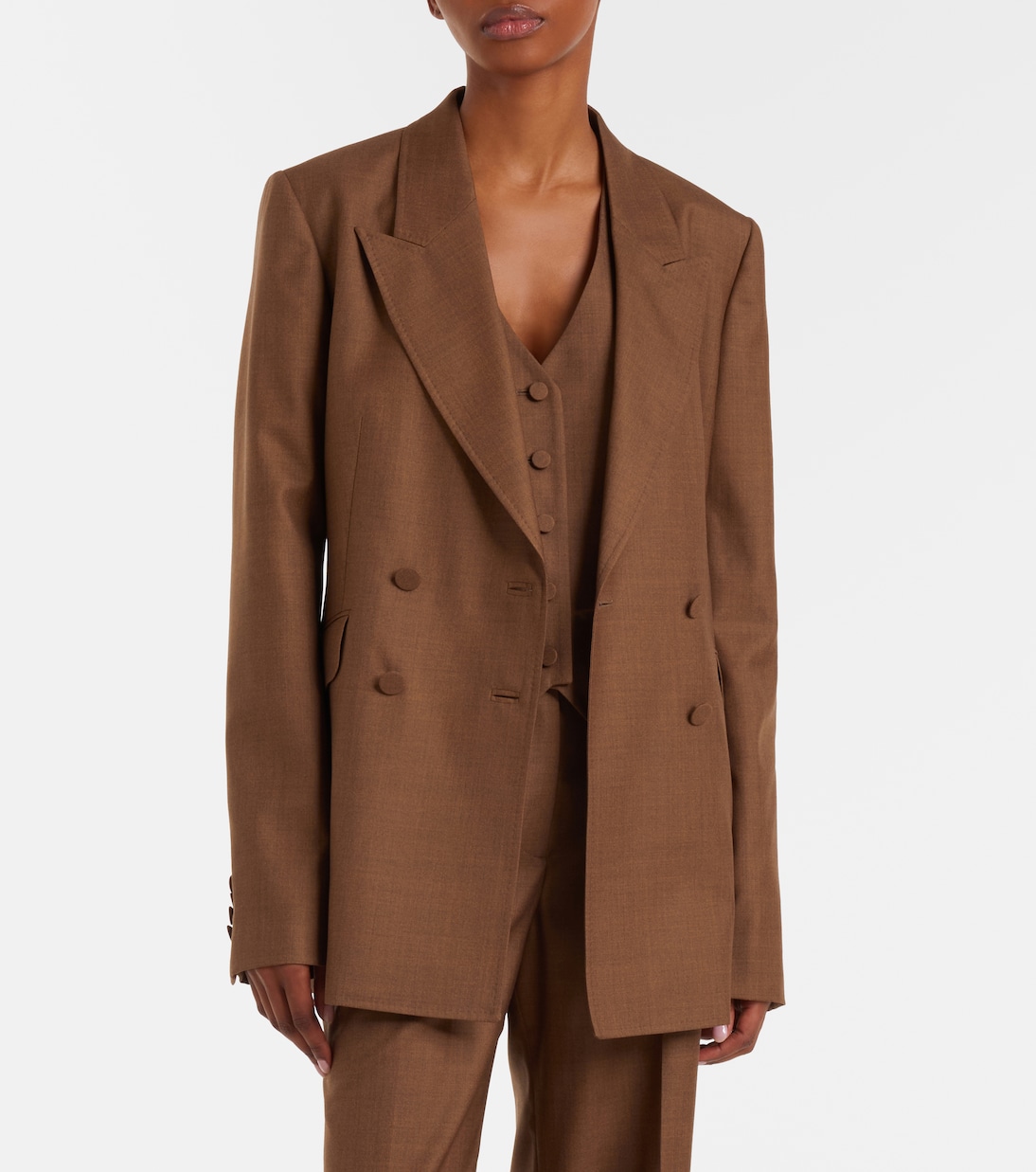 Coleridge wool and silk vest | Gabriela Hearst