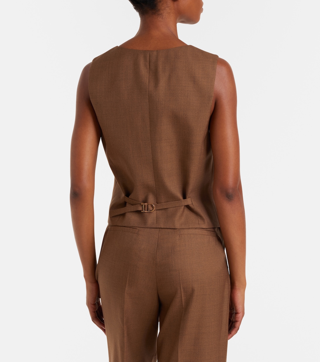 Coleridge wool and silk vest | Gabriela Hearst