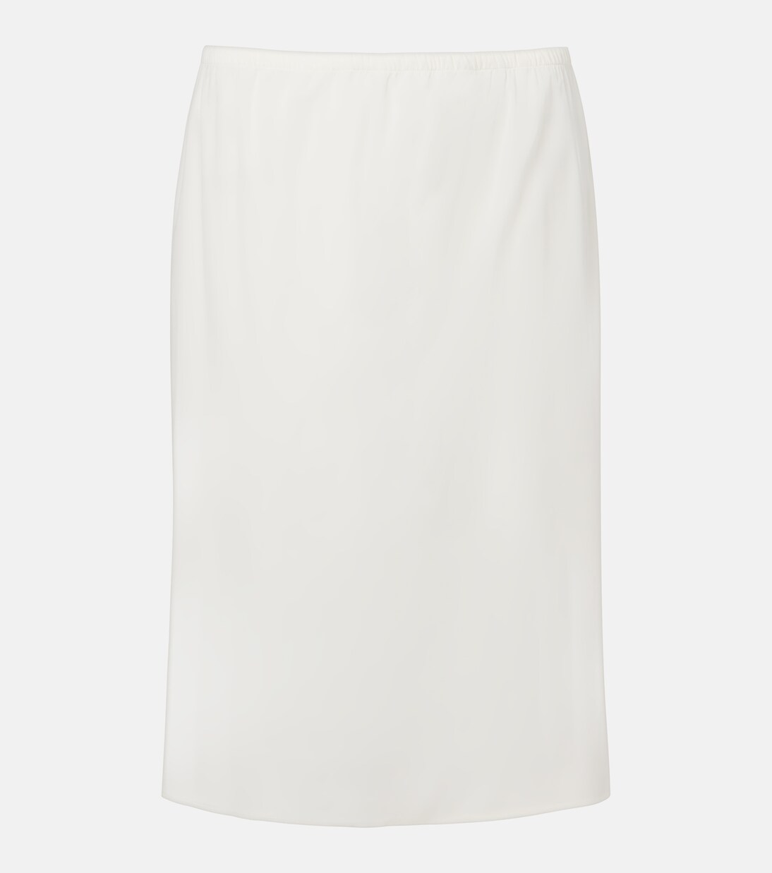 Ivera silk-blend chiffon midi skirt | The Row
