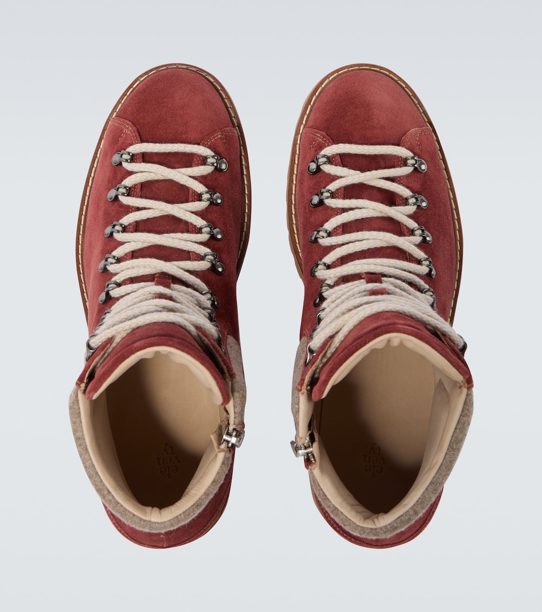Suede lace-up boots | Eleventy