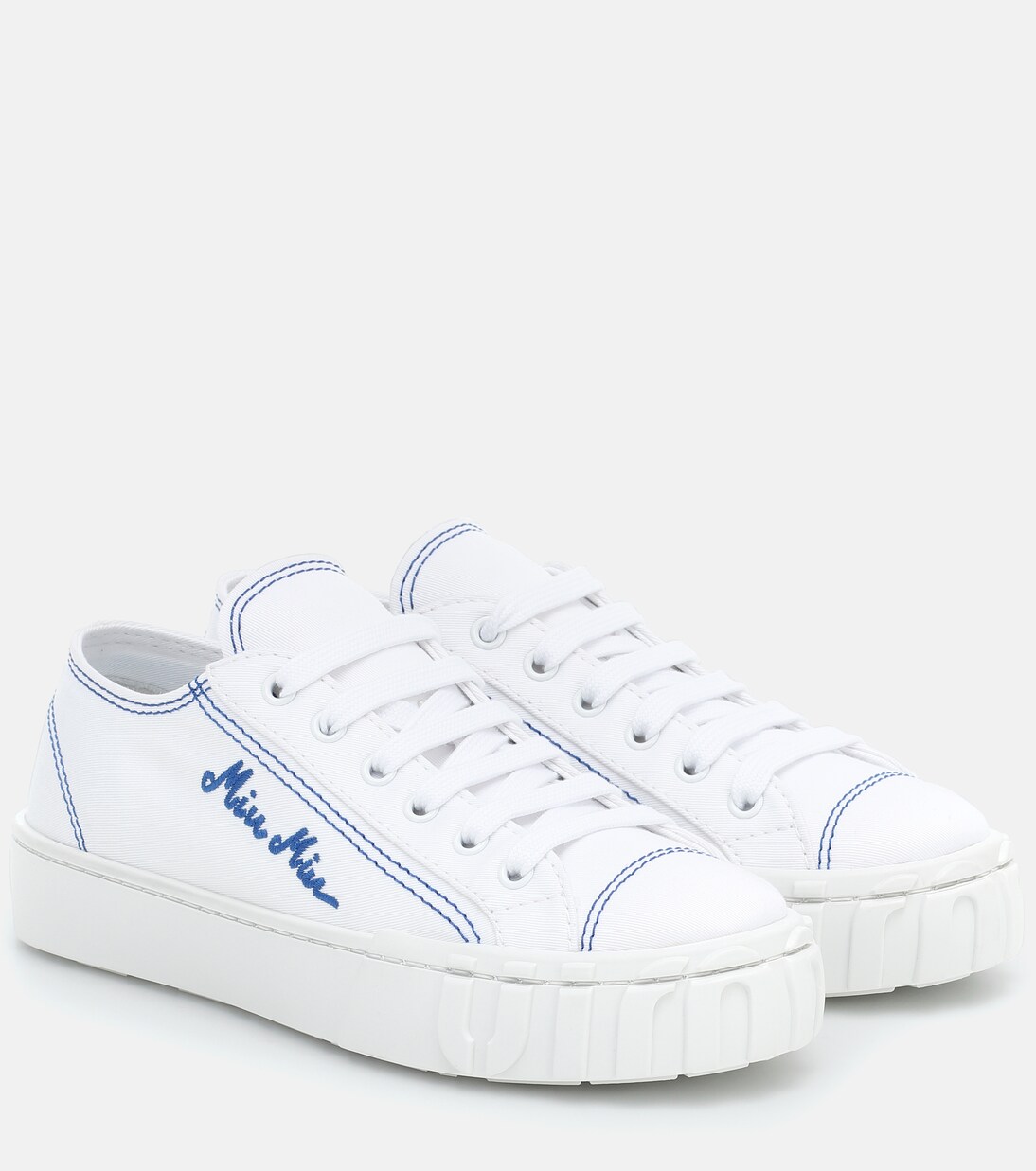 Canvas sneakers | Miu Miu