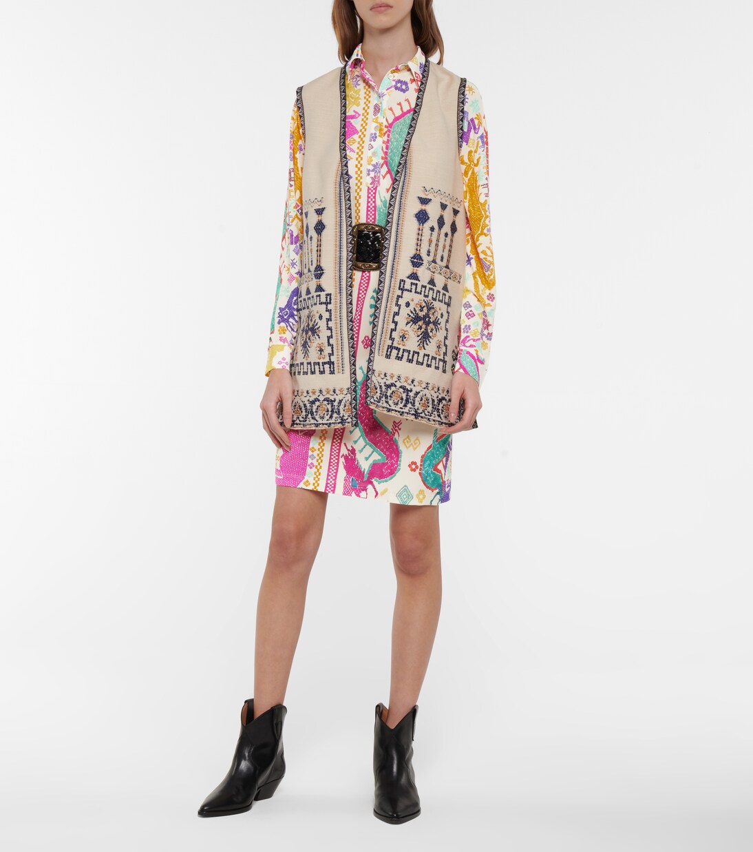 Robe chemise imprimée | Etro