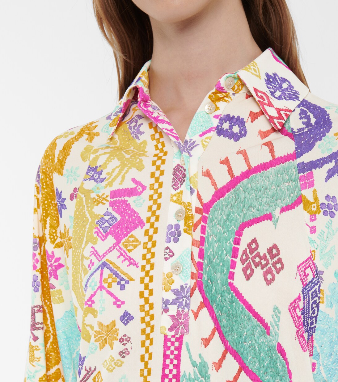 Robe chemise imprimée | Etro