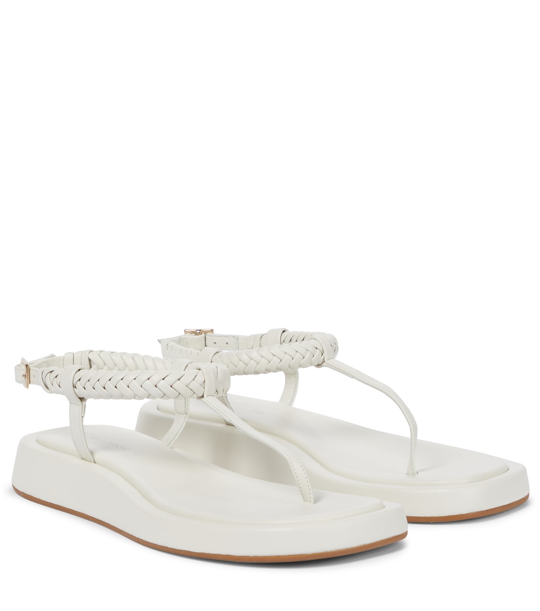GIA/RHW Zehensandalen Rosie 3 aus Leder | Gia Borghini