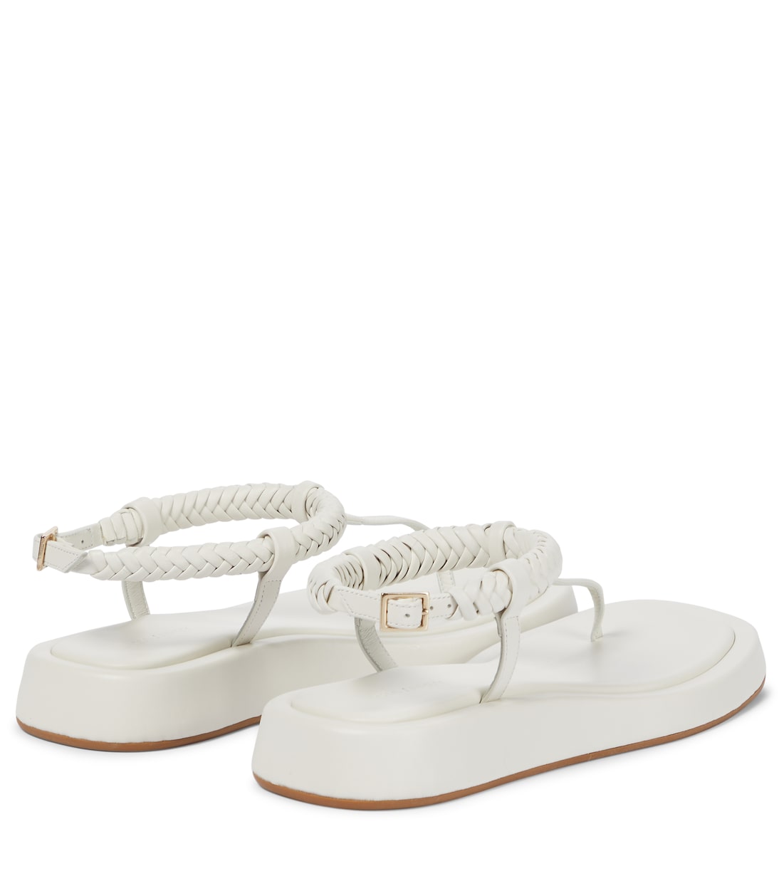 GIA/RHW Zehensandalen Rosie 3 aus Leder | Gia Borghini