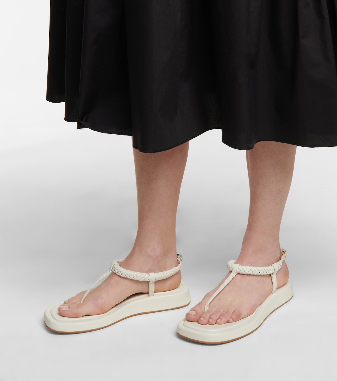 GIA/RHW Zehensandalen Rosie 3 aus Leder | Gia Borghini