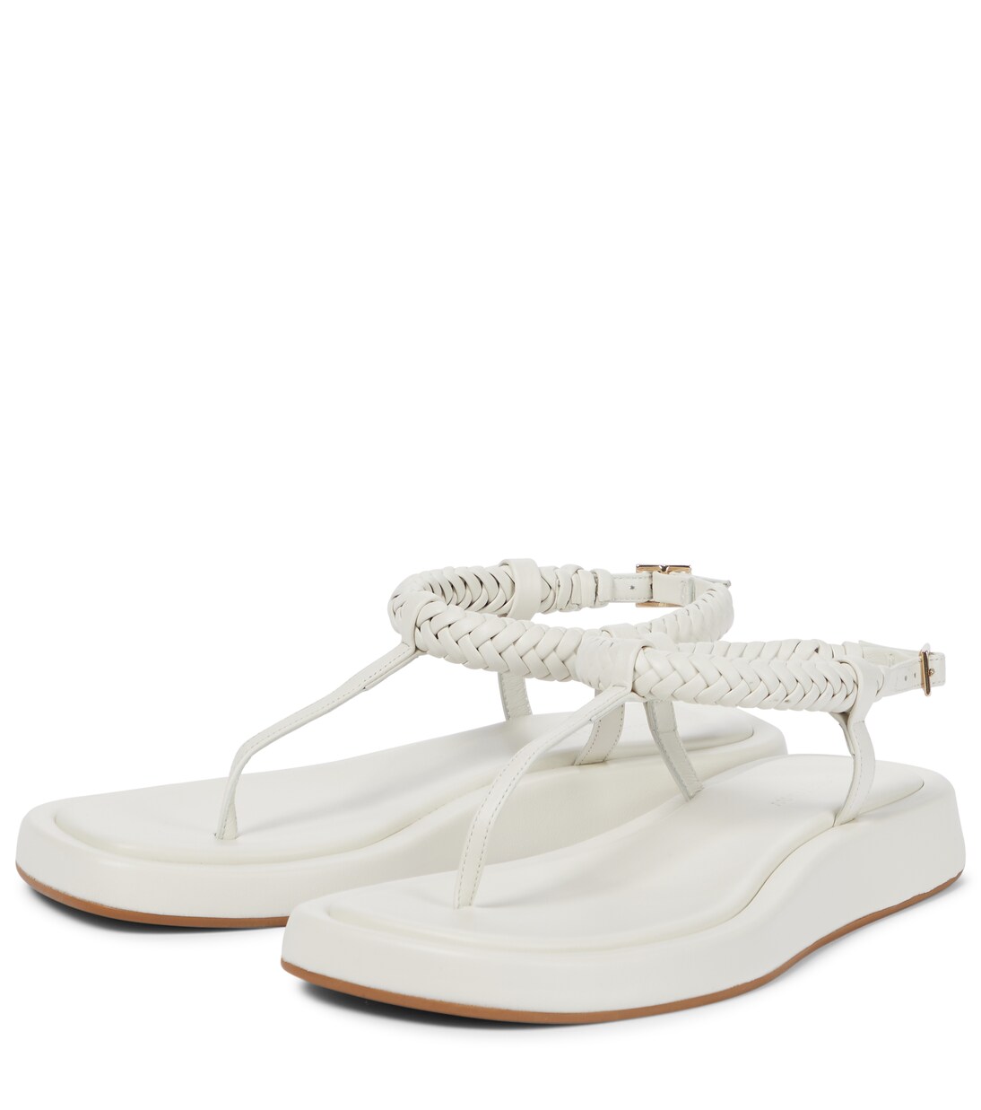 GIA/RHW Zehensandalen Rosie 3 aus Leder | Gia Borghini
