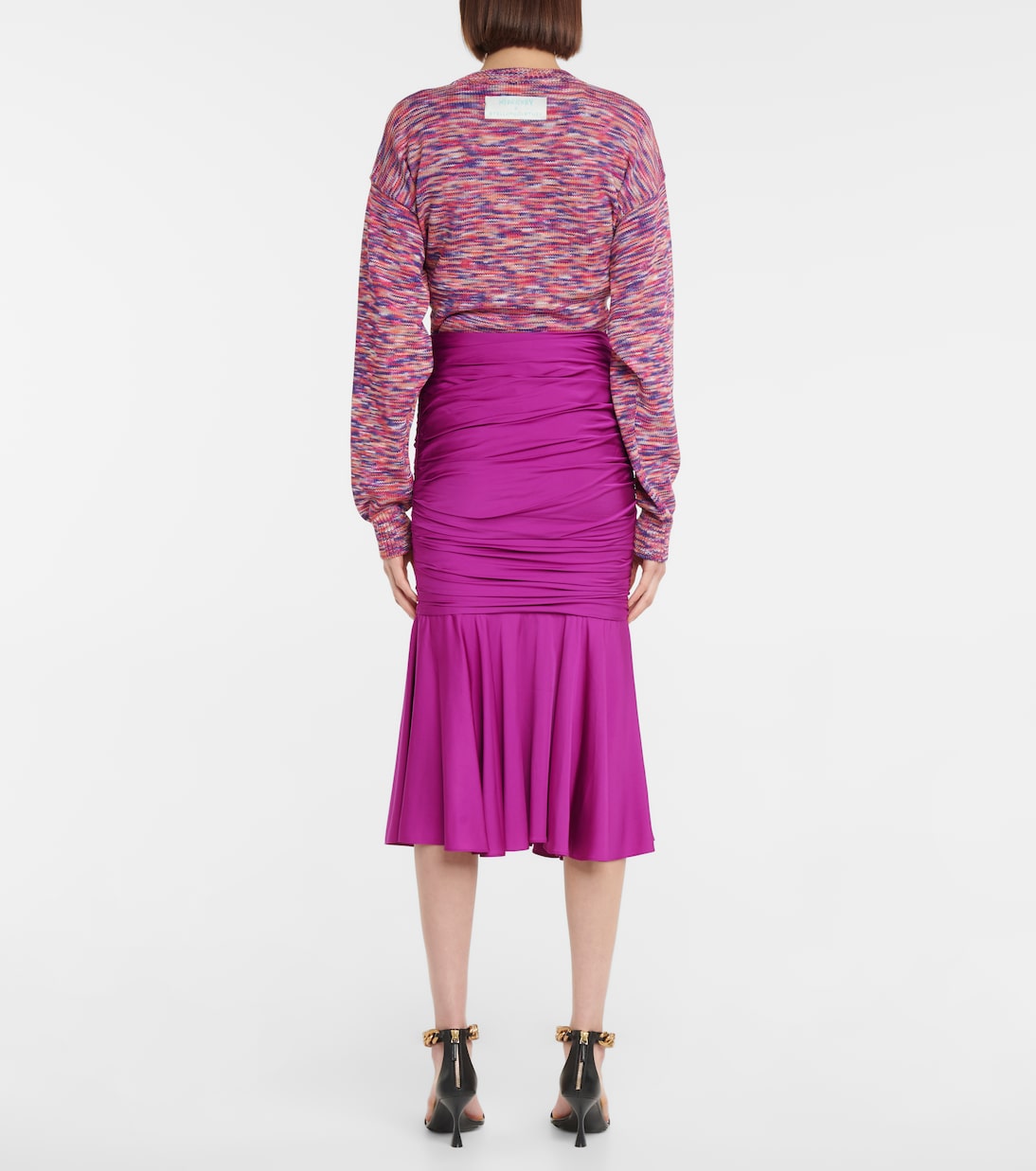 Drapierter Midirock Henley | Stella McCartney