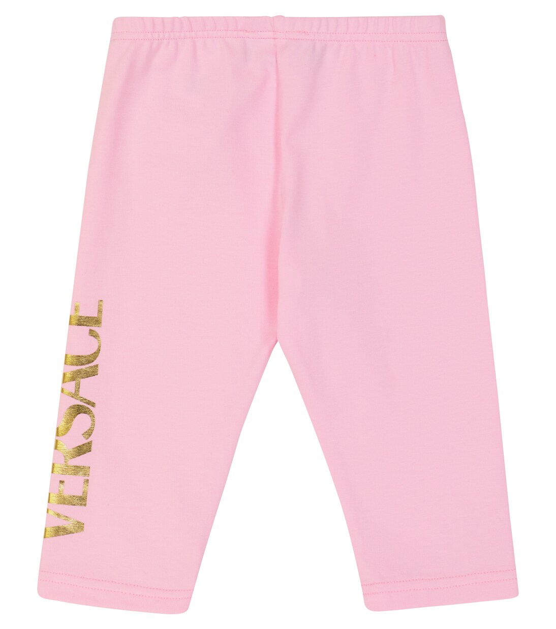 Baby cotton-blend leggings | Versace Kids