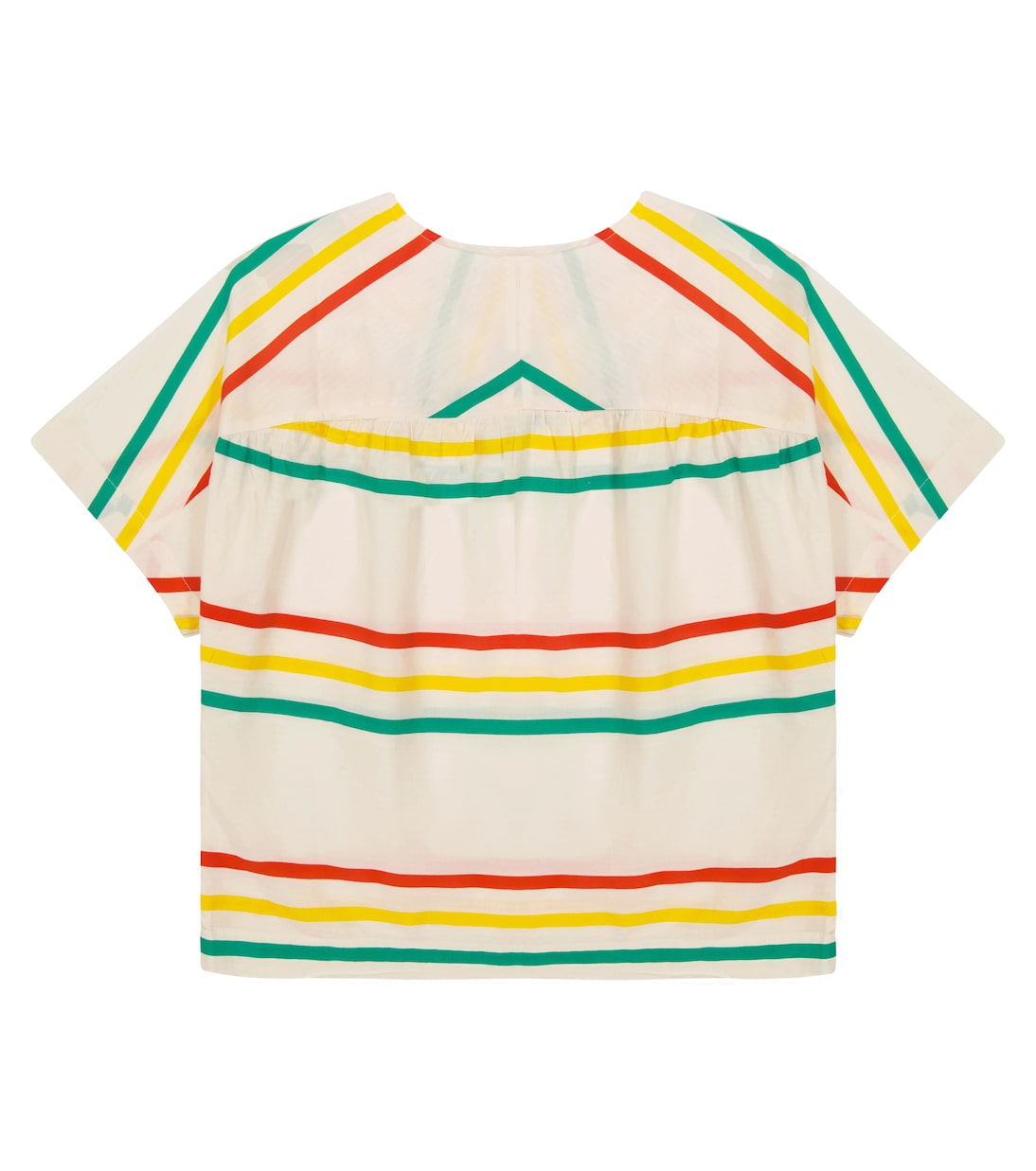 Lamb striped cotton T-shirt | The Animals Observatory