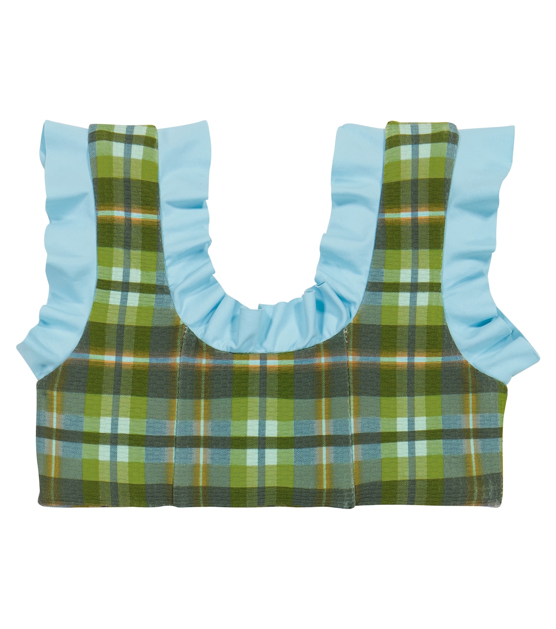 Kayenta checked bikini top | Marysia Bumby