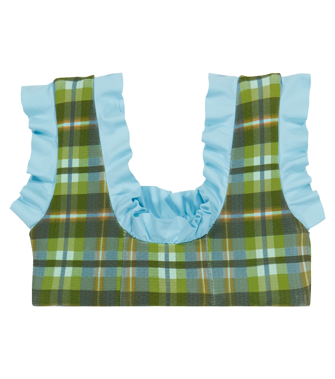 Kayenta checked bikini top | Marysia Bumby