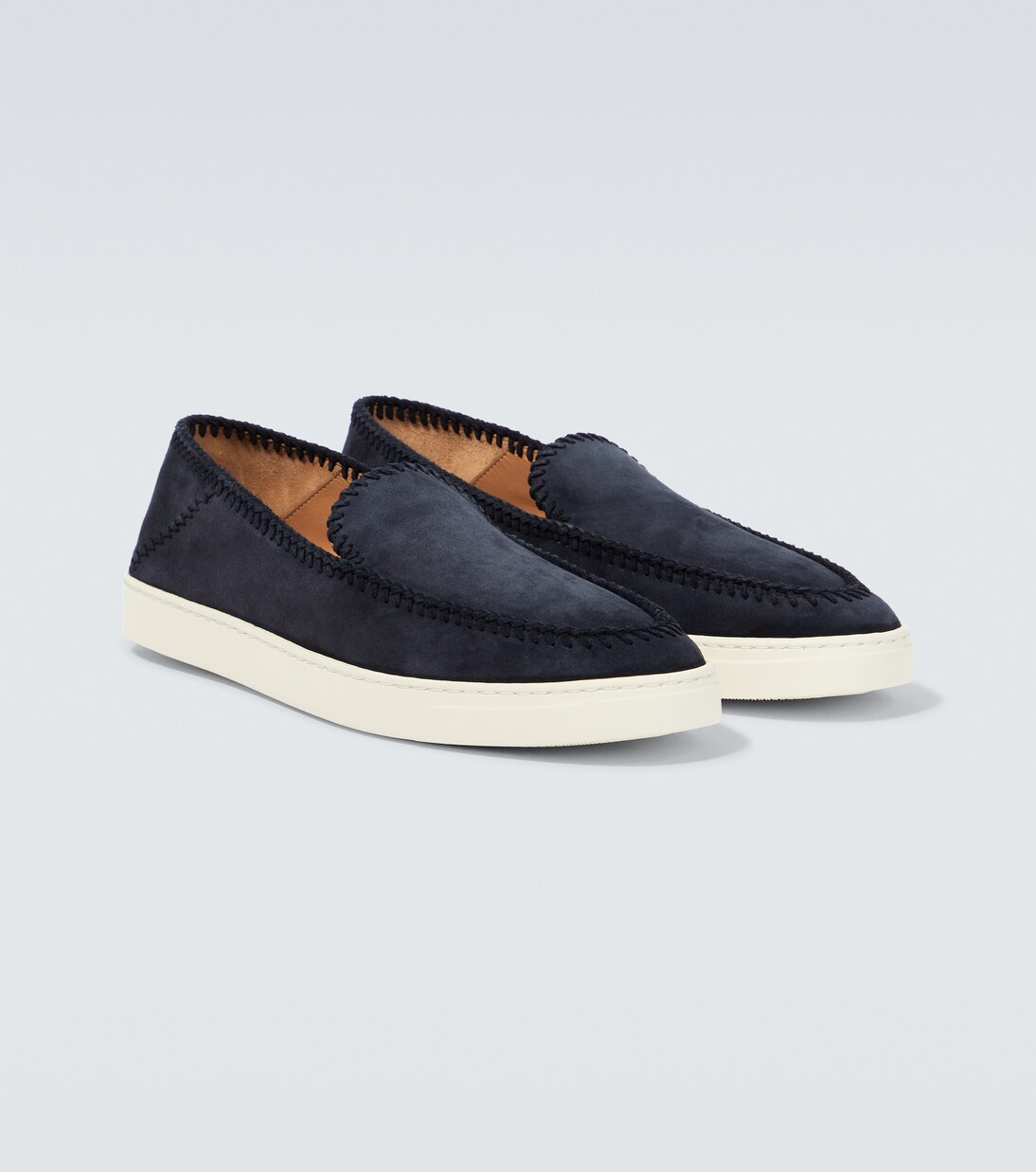 Galleria 3 suede loafers | Giorgio Armani