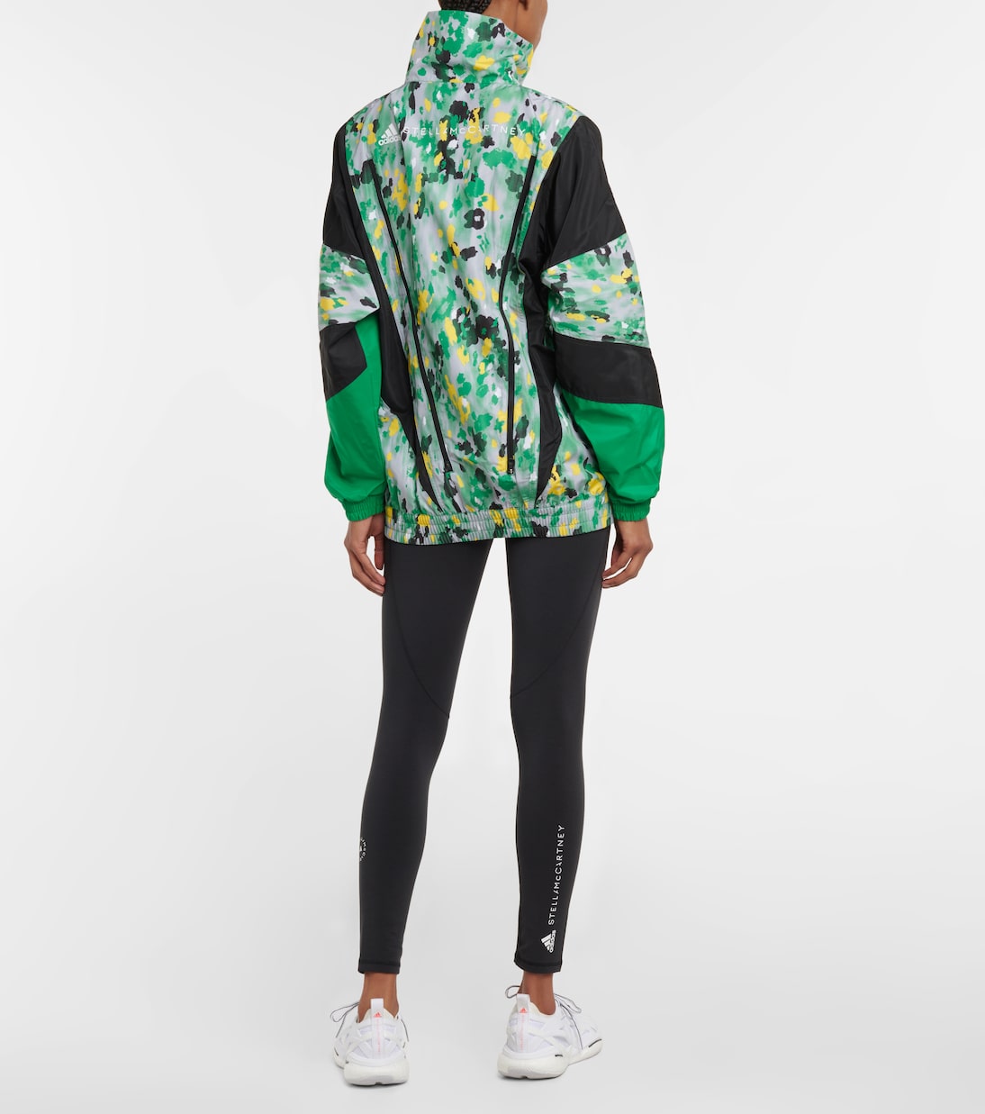 Leopard-print track jacket | Adidas by Stella McCartney