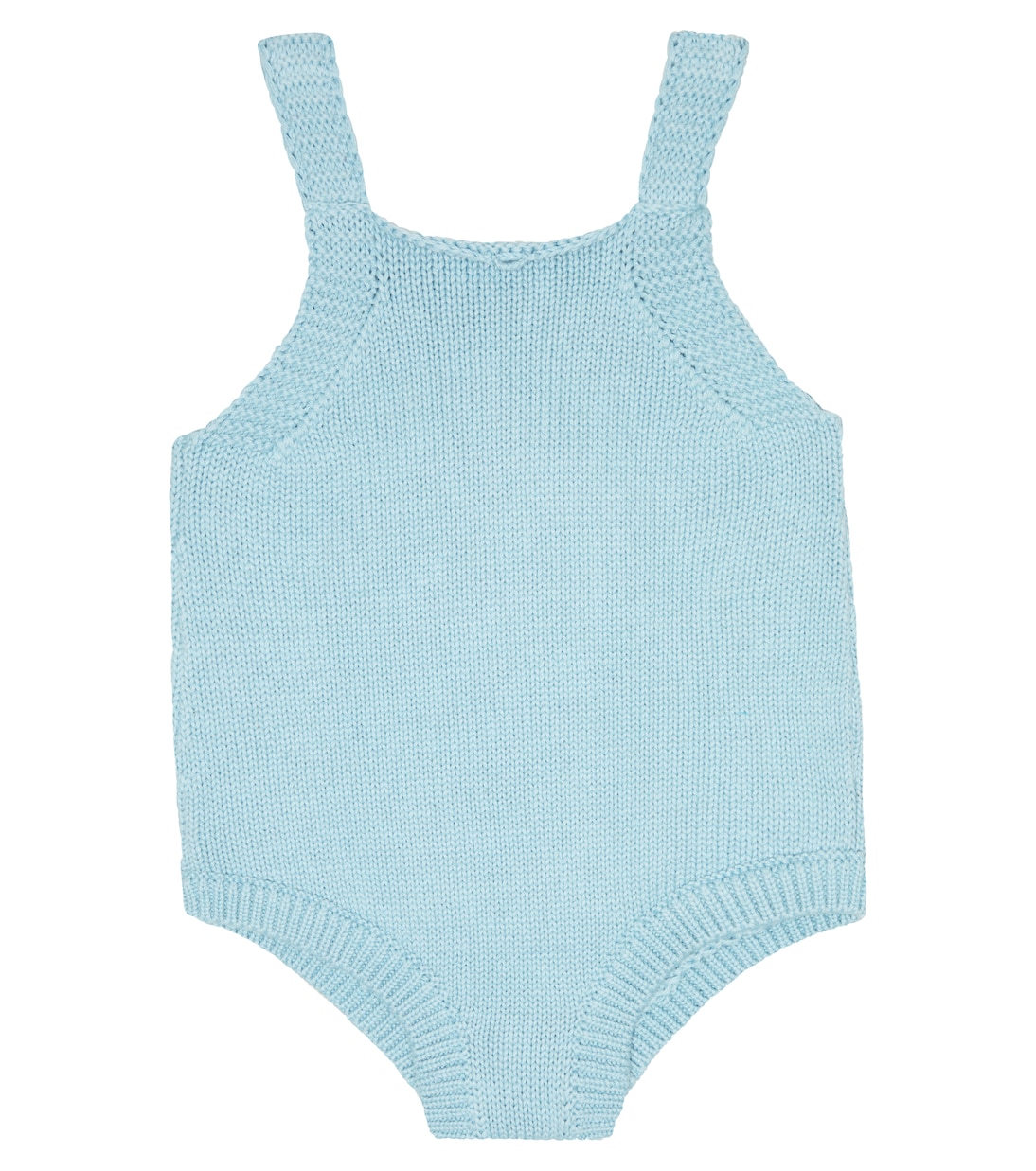 Baby intarsia cotton-blend bodysuit | Stella McCartney Kids