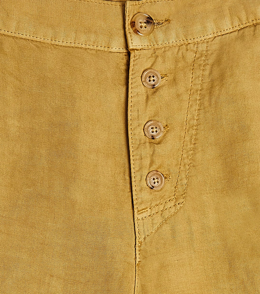 Erodium linen-blend pants | Caramel