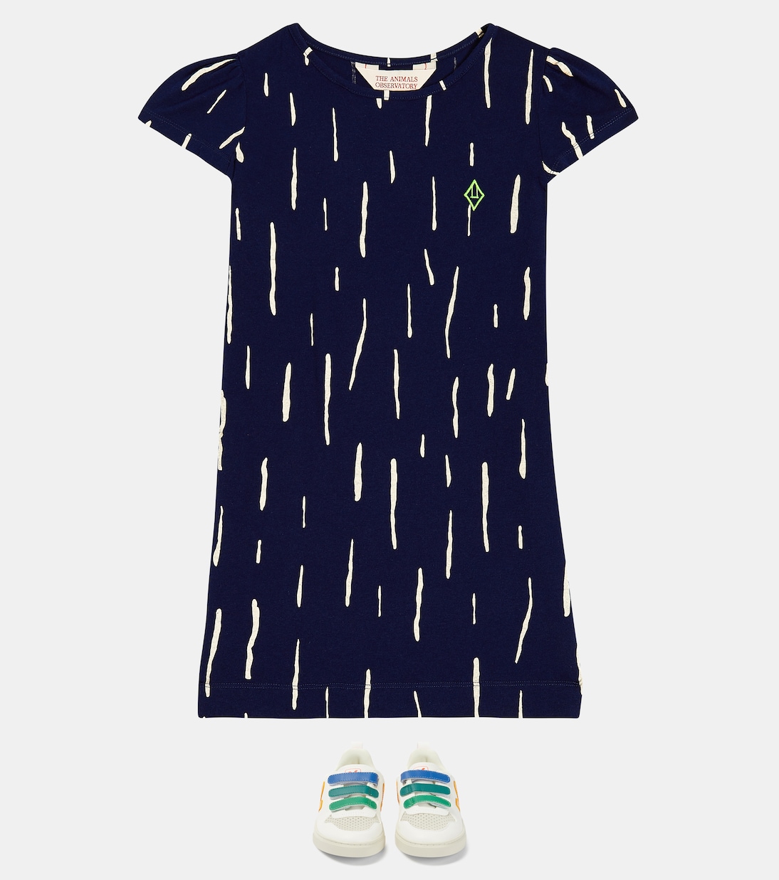 Flamingo cotton dress | The Animals Observatory