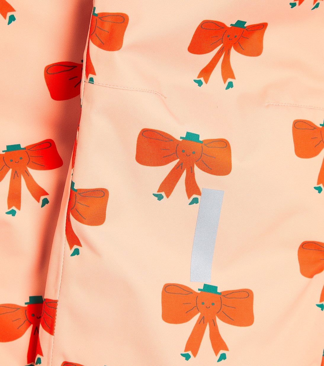 Tiny Bow padded snow pants  | Tinycottons