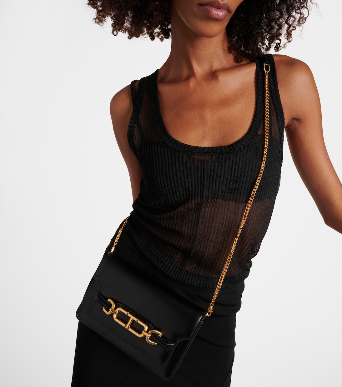 Schultertasche aus Leder | Tom Ford