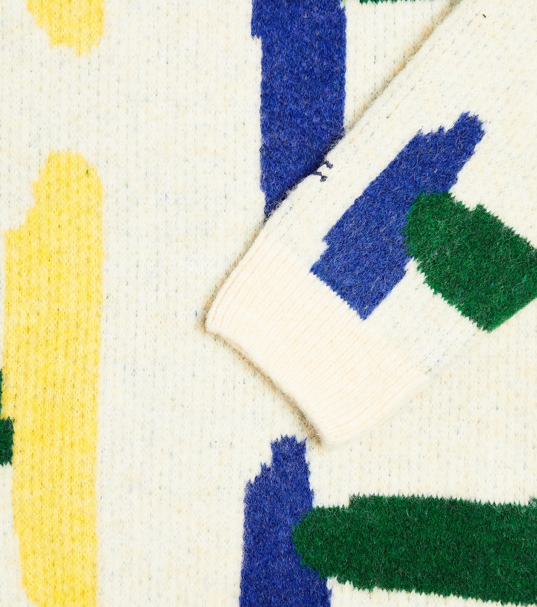 Geometric jacquard sweater | Bobo Choses