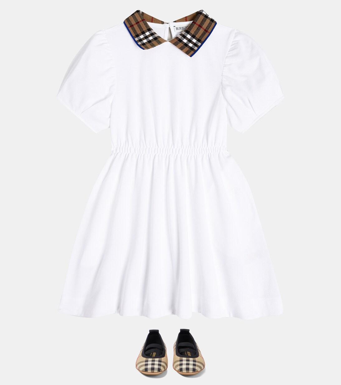 Robe polo en coton | Burberry Kids