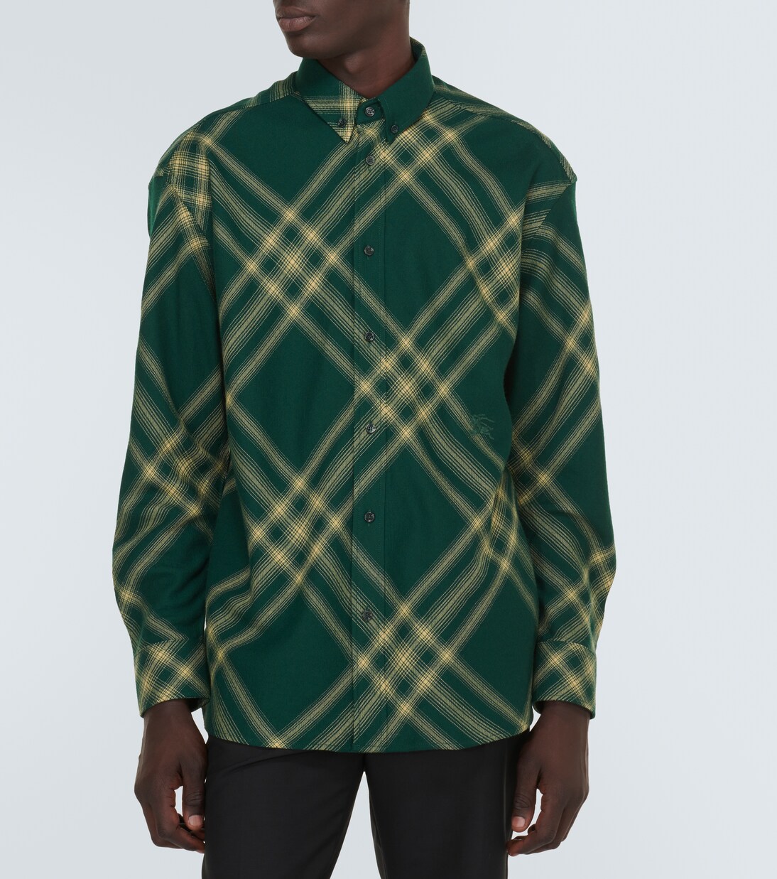 Burberry check wool shirt | Burberry