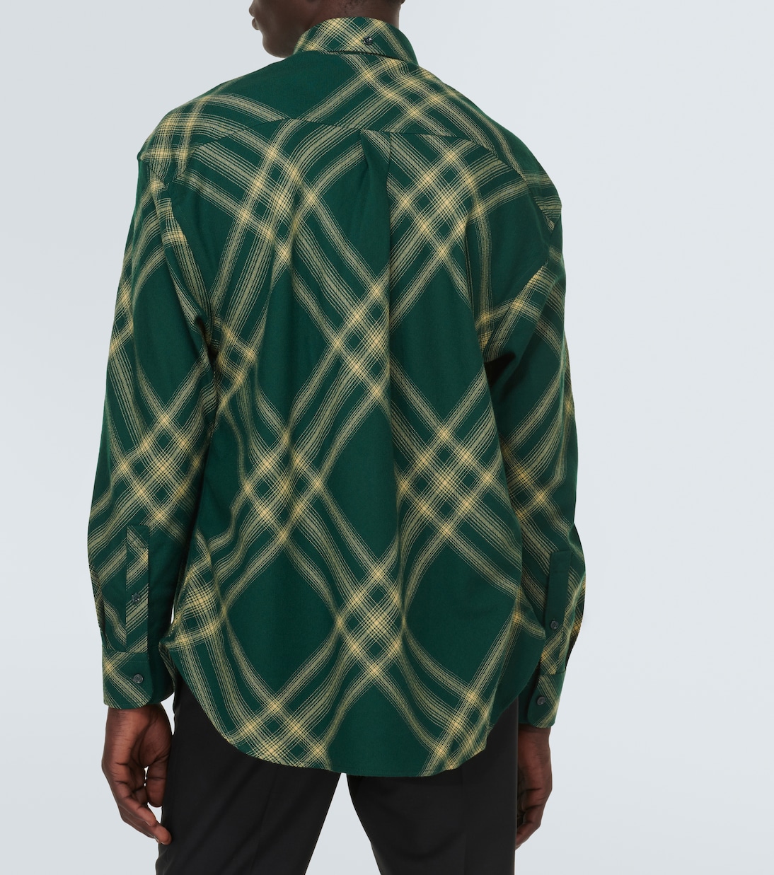 Burberry check wool shirt | Burberry
