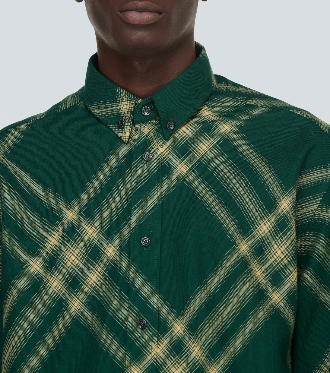 Burberry check wool shirt | Burberry