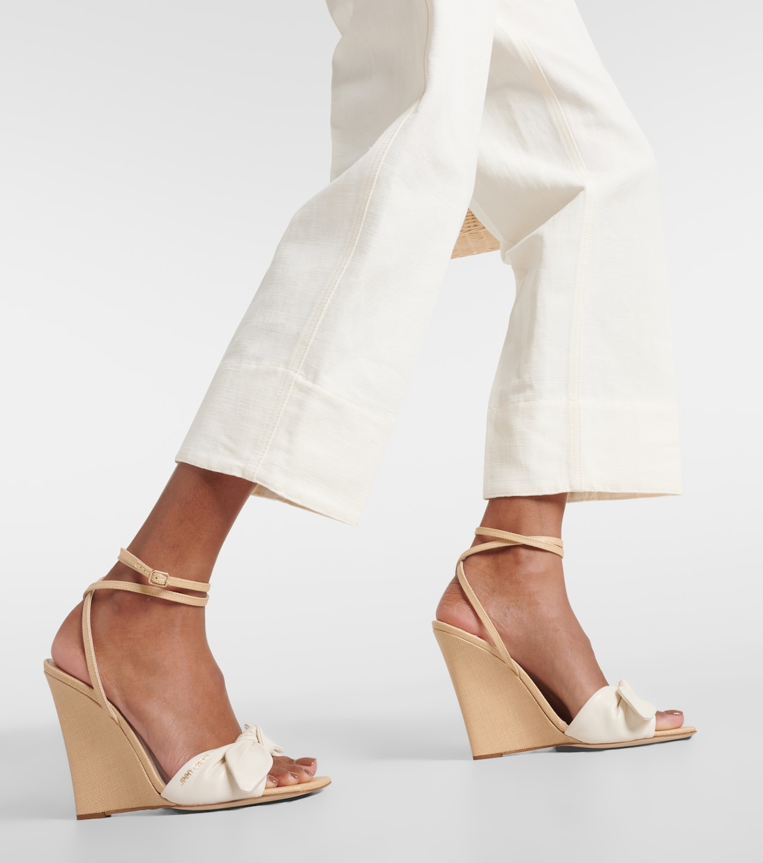 Richelle 110 leather sandals | Jimmy Choo