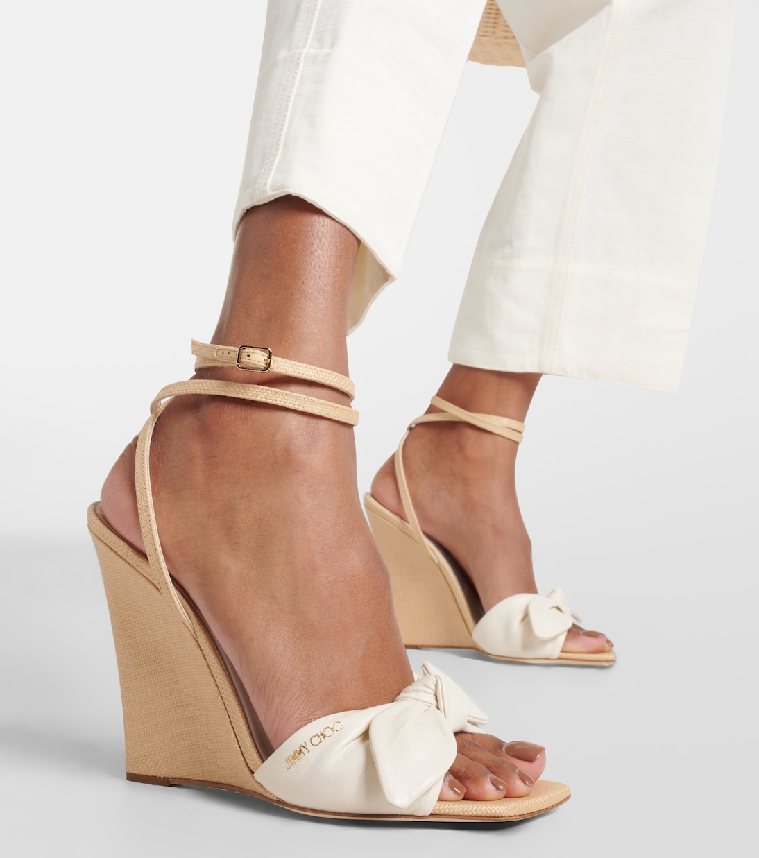 Richelle 110 leather sandals | Jimmy Choo
