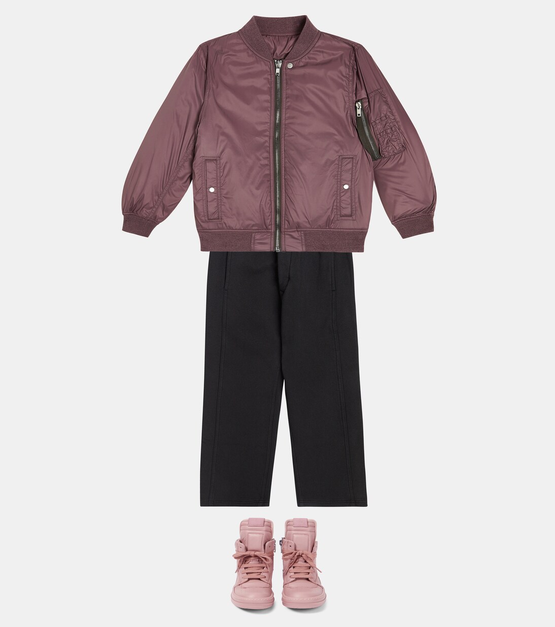 Cotton jersey sweatpants | Rick Owens Kids