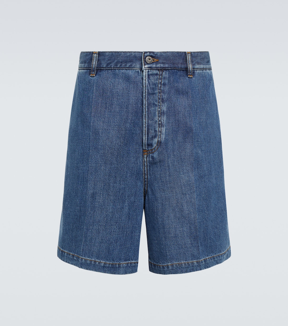 Denim Bermuda shorts | Valentino
