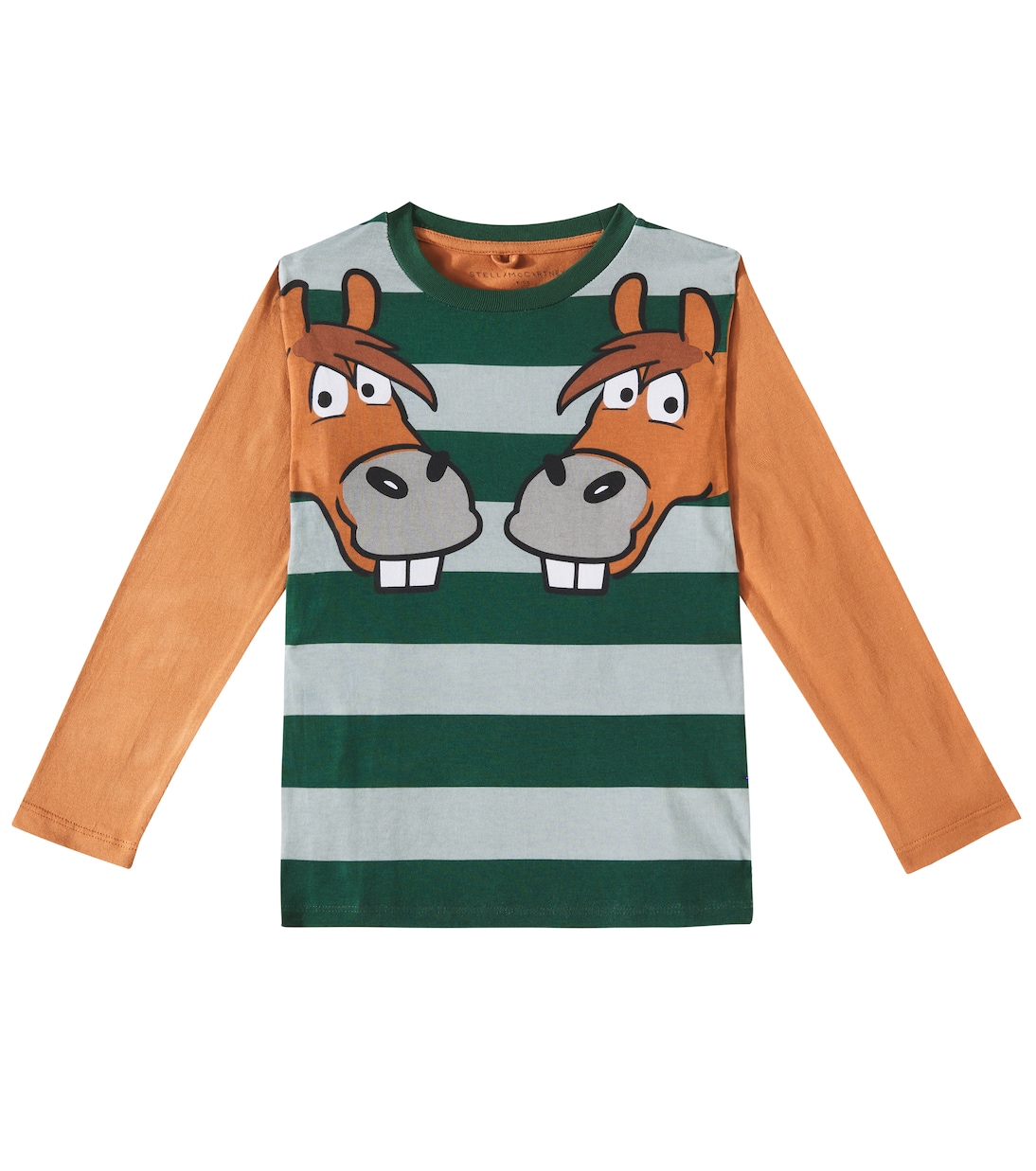 Bedrucktes Top aus Baumwoll-Jersey | Stella McCartney Kids