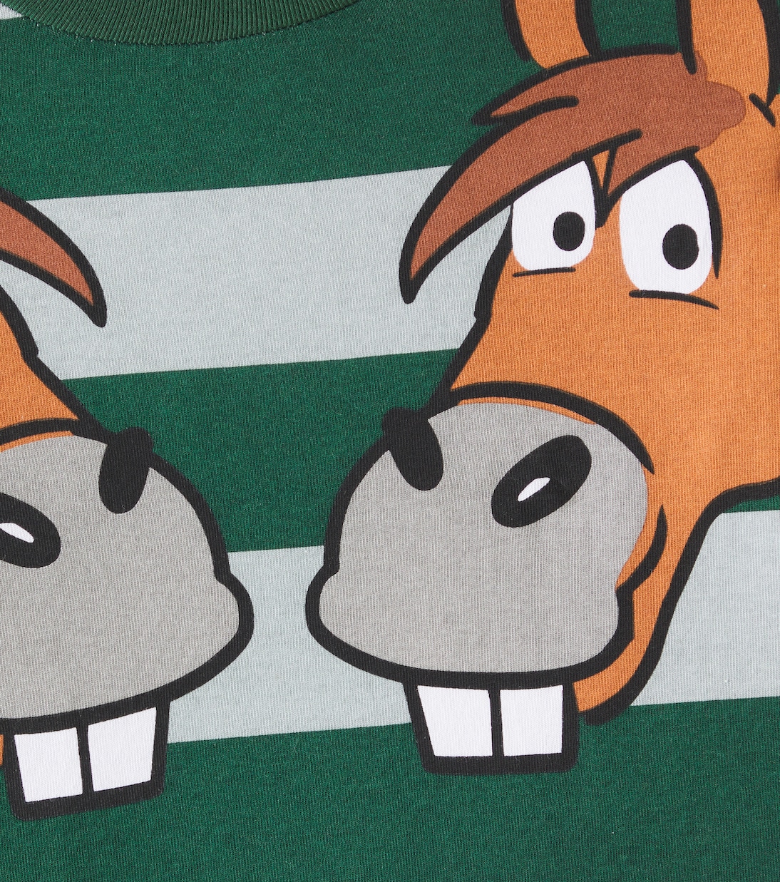 Bedrucktes Top aus Baumwoll-Jersey | Stella McCartney Kids