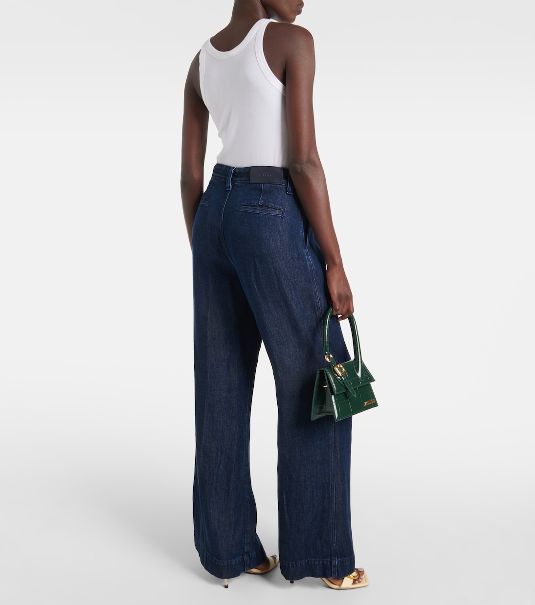 Jeans anchos de tiro alto | 7 For All Mankind