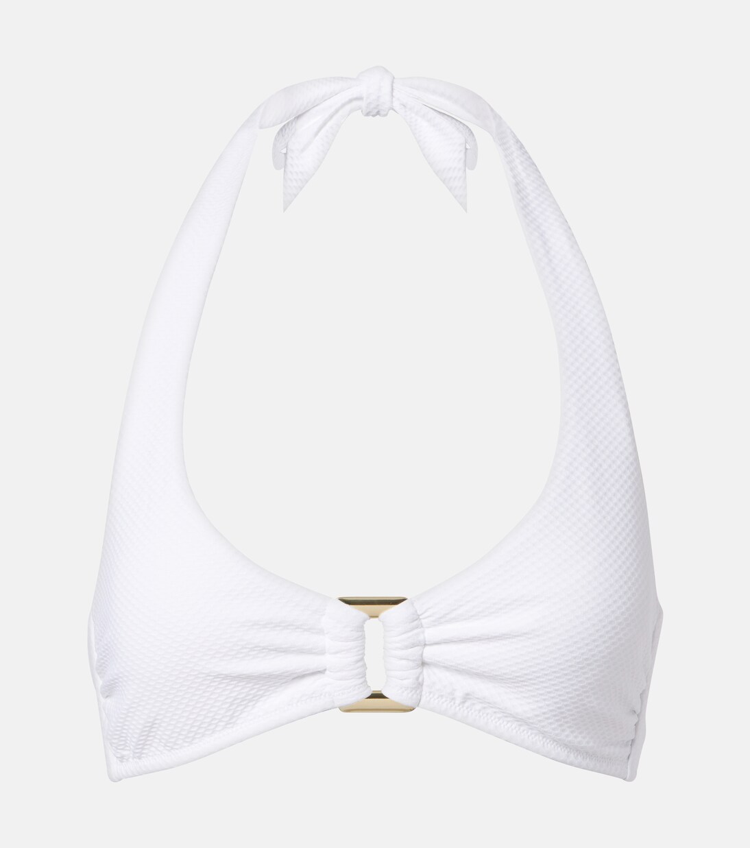 Milos halterneck bikini top | Heidi Klein