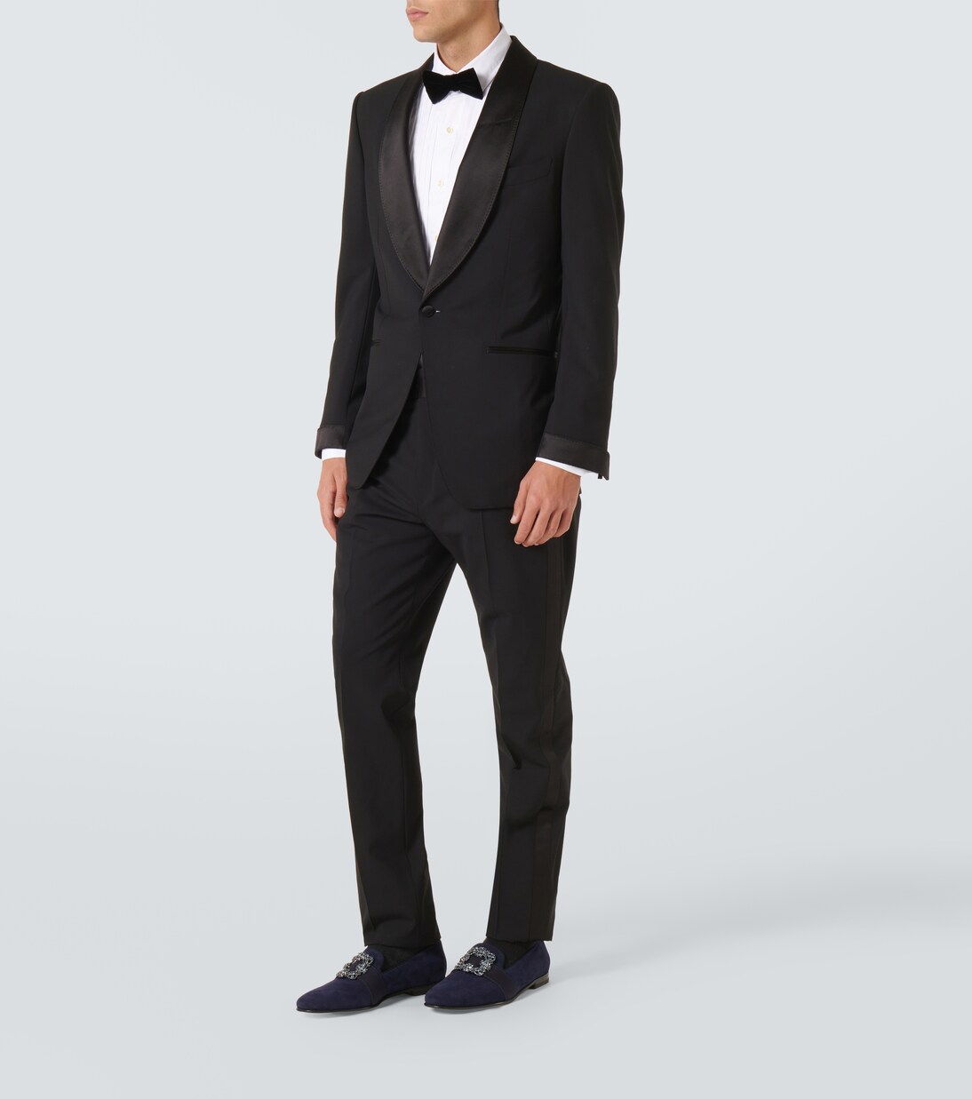 Carlton embellished suede loafers | Manolo Blahnik