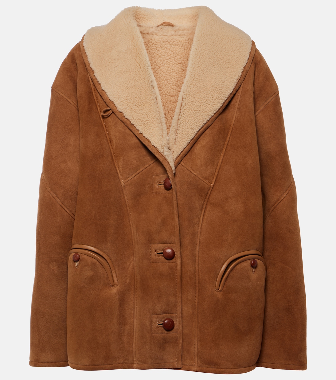 Tatoosh shearling-lined suede jacket | Blazé Milano