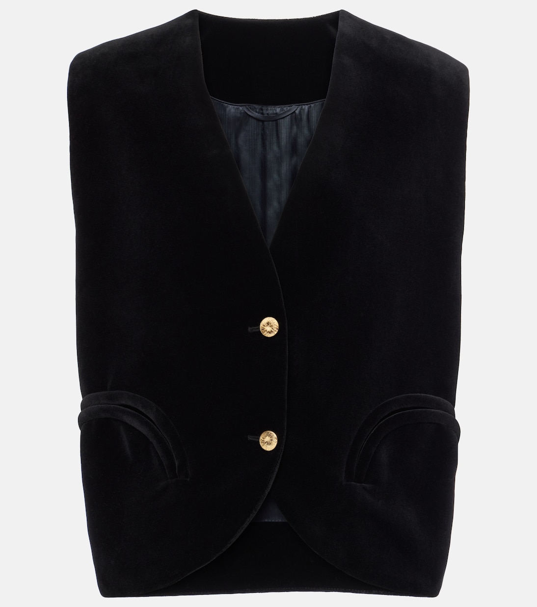 Weste Gliss aus Baumwollsamt | Blazé Milano