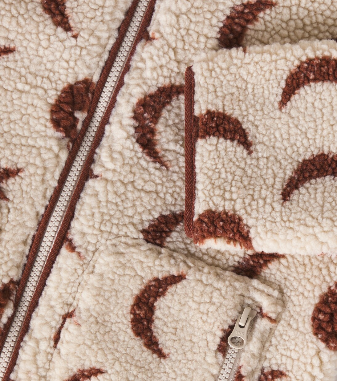 Felix printed fleece jacket | Rylee + Cru