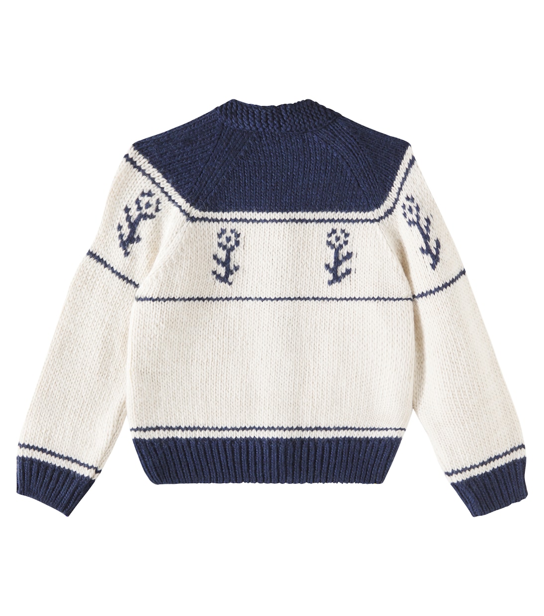 Osaka intarsia cardigan | The New Society